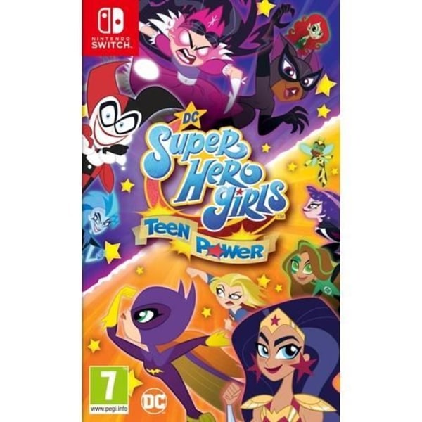Nintendo peli DC Super Hero Girls: Teen Power - Nintendo Switch - Perus - Englanti, Italia - PEGI 7+
