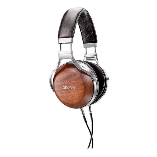 Denon AH-D7200 Täysikokoinen langallinen kuulokkeet 3,5 mm liitännällä musta, puu