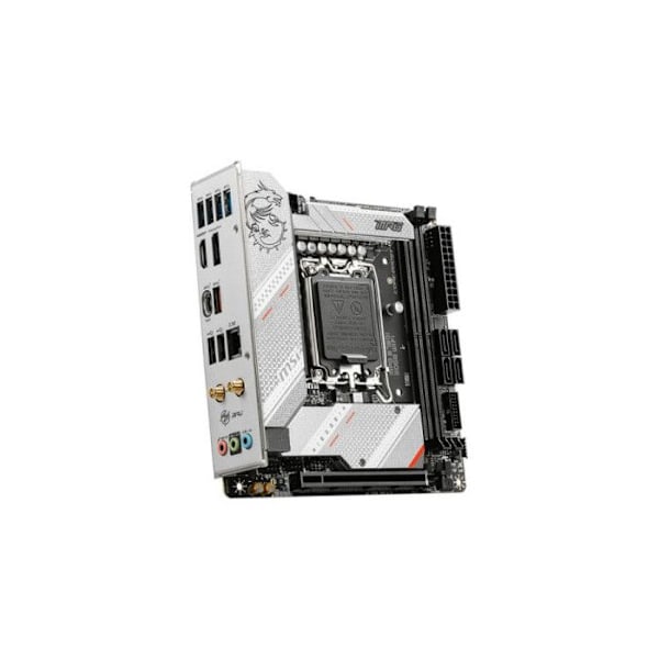 Bundkort - MSI - MPG B760I Edge Wifi - LGA 1700 - DDR5 op til 7200+ MHz - Integreret Wifi