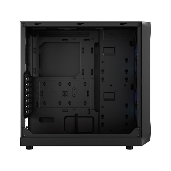 FRACTAL DESIGN Focus 2 RGB Black TG Clear Tint PC-kotelo