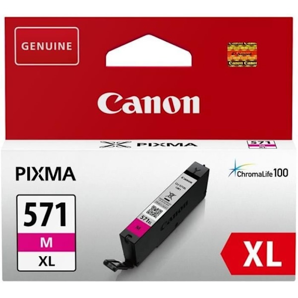 CANON CLI-571M XL High Yield Magenta mustepatruuna (CLI571XL)