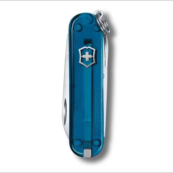 Schweizisk hærkniv - VICTORINOX - Classic SD Sky High - 58 mm - 7 funktioner - Rustfrit stål Himmelhøjt