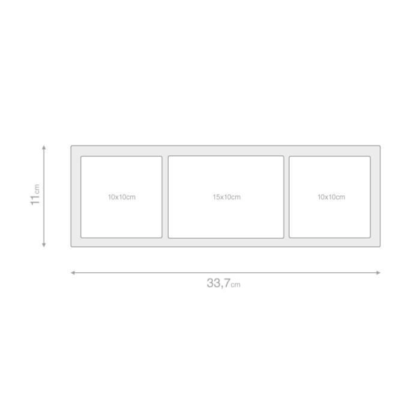 Lille fotoramme i 10x15 cm og 10x10 cm
