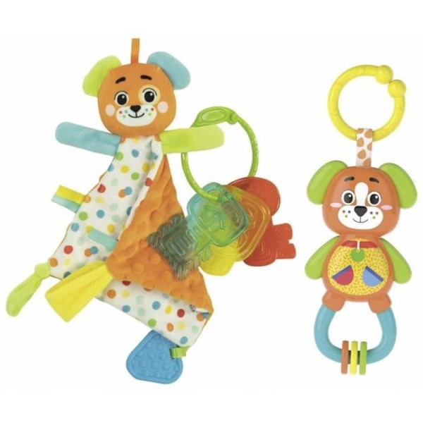 Leksak - CLEMENTONI - BABY-GESCHENK-SET - VALP - För barn från 0 månader - 17840