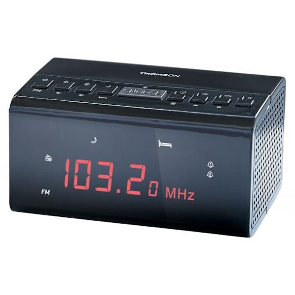 Herätyskelloradio - THOMSON - CR50 - Musta sort