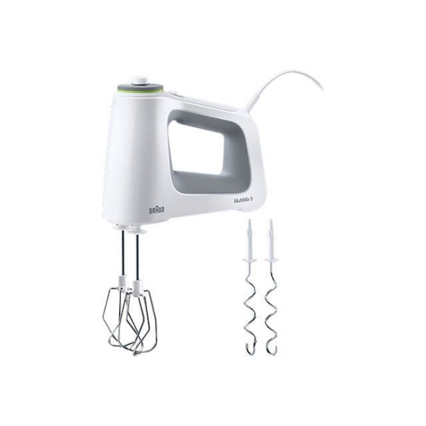 BRAUN MultiMix 5 HM 5100 WH håndmixer - 750W - Hvid-grå - 9 forudindstillinger