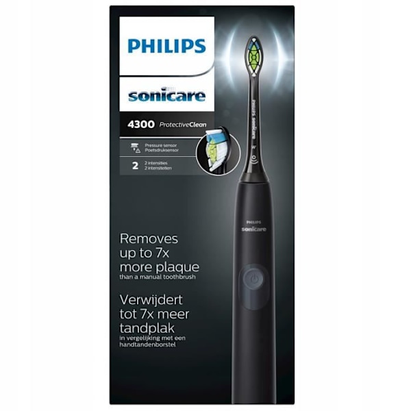 PHILIPS SONICARE HX6800/44 Sort elektrisk tandbørste