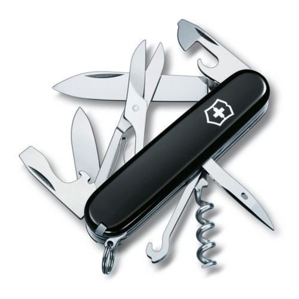 Victorinox Climber Swiss lommekniv - Sort - Multisport - Rustfrit stål Svart