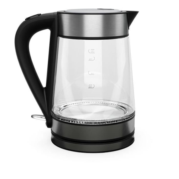 TESLA - KT300X - Elkedel - Kapacitet (1.7L) - STRIX Kontrol - Effekt 2200W - Glas og Rustfrit stål