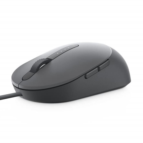 DELL MS3220 Mus - Laser - 5 knapper - Kablet - USB 2.0 - Titan grå Grå, Titanium
