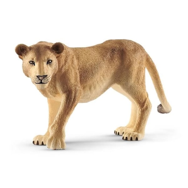 SCHLEICH Wild Life Lioness -hahmo 14825 - lapsille, pojille ja tytöille Brun