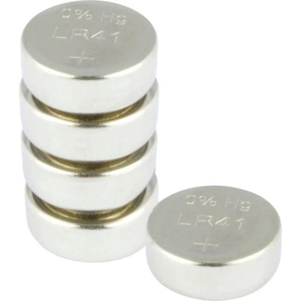 GP Paristot GP192F - LR41 Nappiparisto LR 41 alkaliparisto 1,5 V 5 kpl