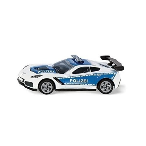 Lelu - SIKU - Chevrolet Corvette ZR1 Police - Sininen, valkoinen - Sisustus - Seka Blå Hvid