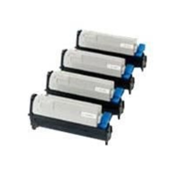 Kit tromle - OKI - C823dn, 823n, 833dn, 833n, 843dn - Cyan - Op til 20000 sider - LED