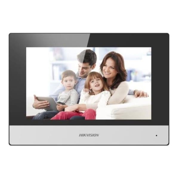 Intercom video IP - HIKVISION - DS-KIS604-S - 7 tum - Kablansladd - Besökarminnesystem