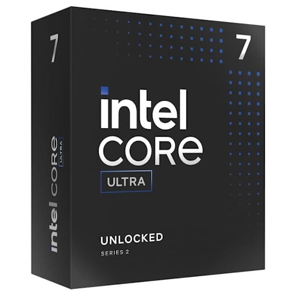 Processor - Intel - Core Ultra 7 265K - 20 Kerner - 3.9 GHz / 5.5 GHz - Socket 1851