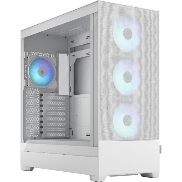 PC etui - FRACTAL DESIGN - Pop XL Air RGB Hvid TG - Hvid (FD-C-POR1X-01)