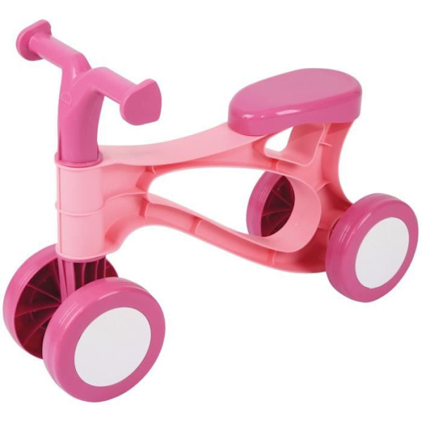 Nelipyöräinen skootteri - Lena - 07166 - Pinkki - Valkoinen - 4 pyörää - Muovi Pink, hvid