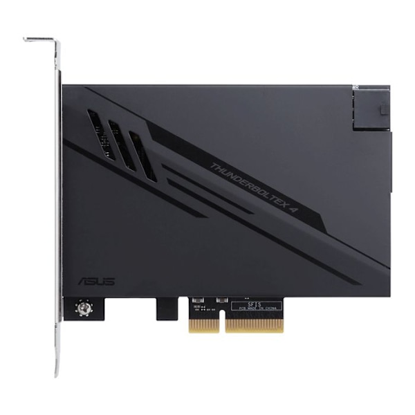 ThunderboltEX 4 - ASUS - PCIe - 40 Gbps - Yhteensopiva USB4 - DisplayPort 1.4 musta