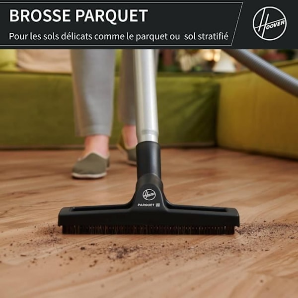 Pölynimuri ilman pölysäiliötä - HOOVER - HP110HM - 700 W - 78 dBA - 2 L - Sininen Blå