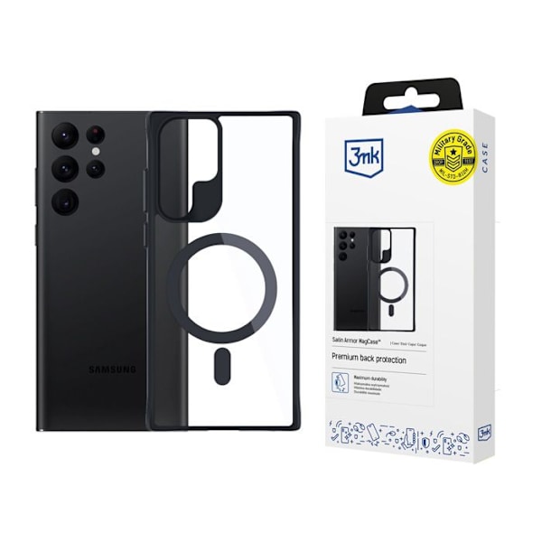 Samsung Galaxy S24 Ultra - MagCase Satin Armor 3Mk-suojakotelo