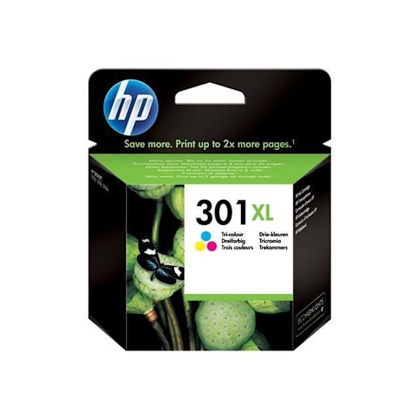 HP N301 XL bläckpatron - Cyan, Gul och Magenta - Original - för HP Deskjet - Hög kapacitet