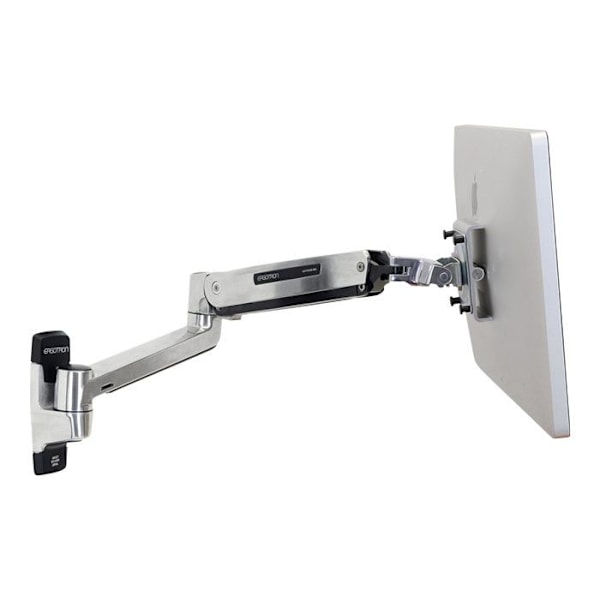 Skærmstøtte - ERGOTRON - Poleret aluminium - 116,8 cm - 13,6 kg Max - Justerbar 51 cm
