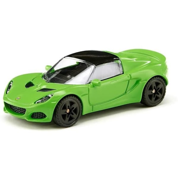 SIKU, Lotus Elise Sports Car, Metalli/Muovi, Acid Green, Yhdistettävä muiden saman mallien kanssa