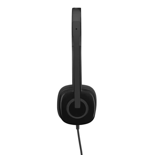 LOGITECH - H151 Stereo Headset - Svart