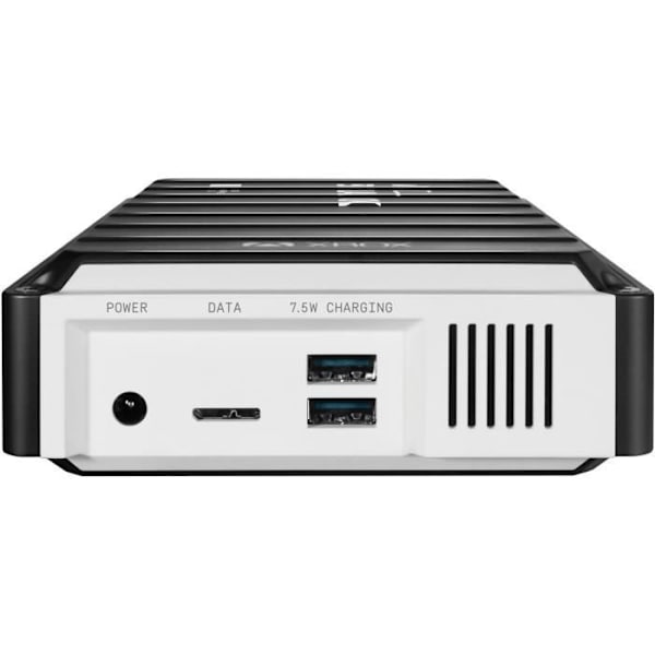 WD_BLACK D10 Game Drive - Ekstern gaming harddisk - 12TB - Xbox One™ + Gratis 1 måneds Xbox Game Pass-abonnement
