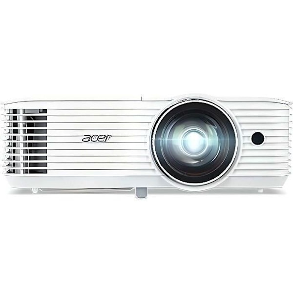 ACER S1386WH DLP projektor - WXGA 1280x800 - 3600 lm - 20.000:1 - Front/Bag/Loft - HDMI Hvid