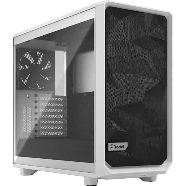 FRACTAL DESIGN Meshify 2 PC CASE - Valkoinen - Karkaistu lasi - E-ATX-muoto (FD-C-MES2A-05)