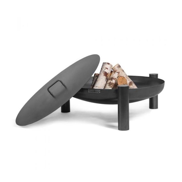 Bol med ild PALMA, 80 cm i diameter, stål, med ben, CookKing, 111235