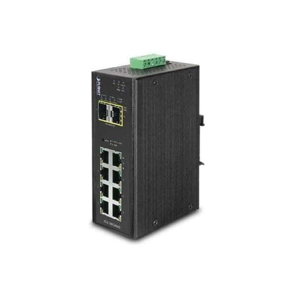 Planet IGS-10020MT nätverksswitch Managed L2+ Gigabit Ethernet (10/100/1000) Svart