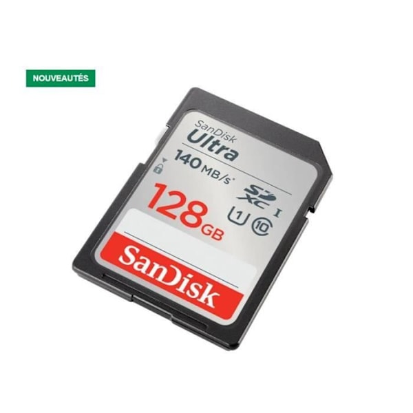 SanDisk Ultra SDXC UHS-I U1 128GB 140MB/s Full HD Video SDXC-kort Kamera Kamera