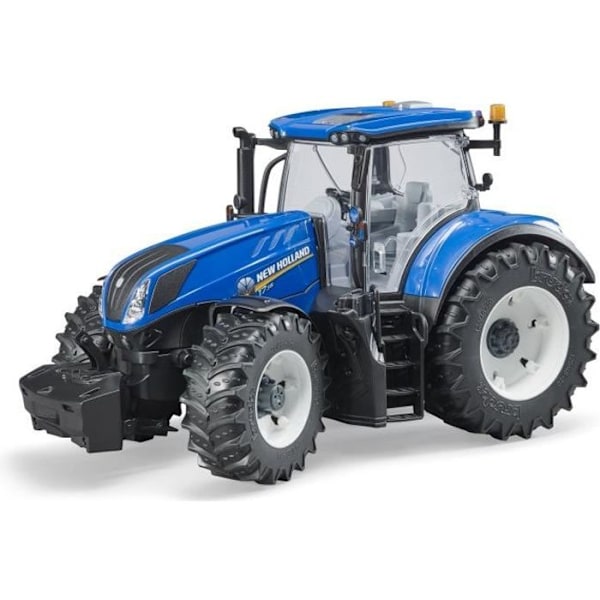 BRUDER New Holland T7.315 traktori - Lasiohjaamo ja irrotettavat pyörät Blå