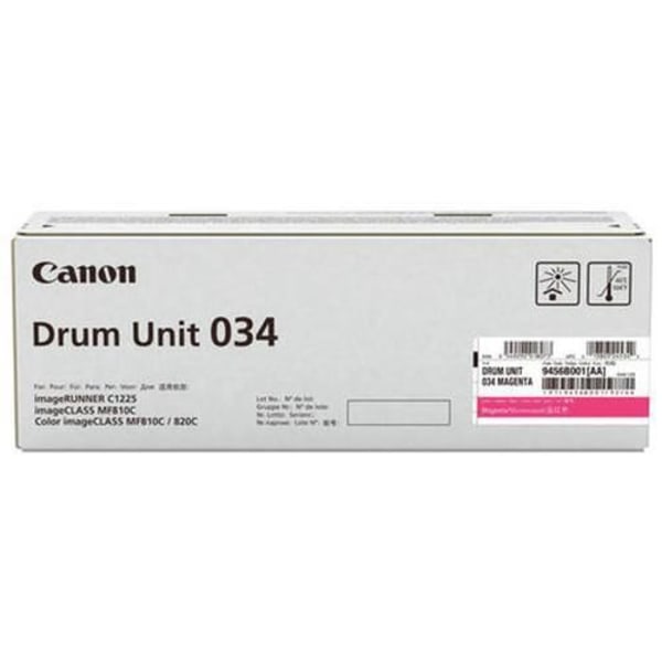 Canon 034, ImageClass Mf820Cdn-MF810Cdn, 34000 sider, Laser, Sort, Orange, Magenta