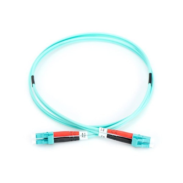 Kaksipuolinen valokaapeli 50/125 OM3 LC LC Aqua 5 m Aqua