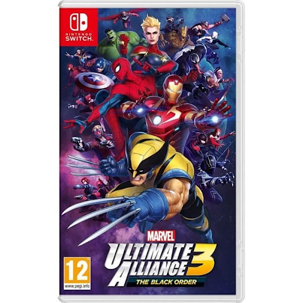 Marvel Ultimate Alliance 3: Noirin videopelitilaus Nintendo Switchille