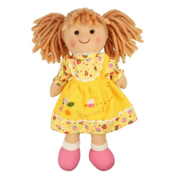 Daisy Cloth Doll Bigjigs Lelut 18 kuukautta ja ylöspäin Flerfärgad