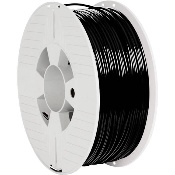 Verbatim PETG filament - Sort RAL 9017 - 2,85 mm - 1 kg - FDM - Høj slagfasthed