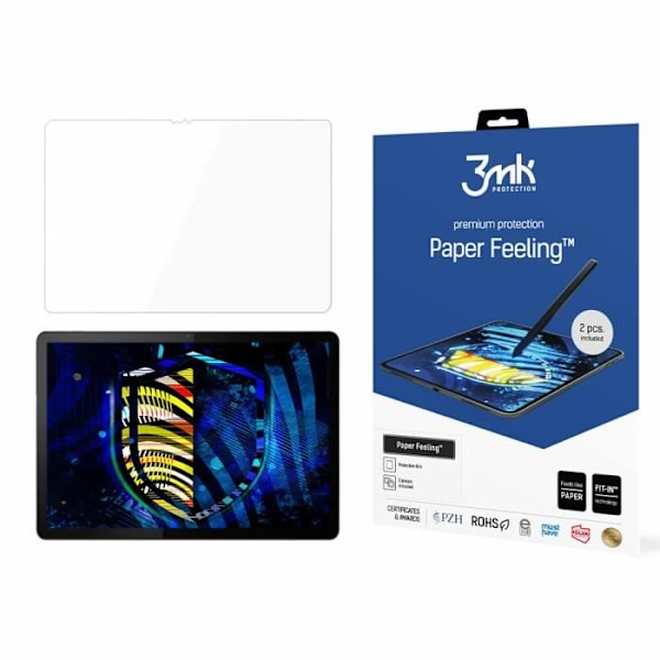 3MK Lenovo Tab P11/P11 Plus Paper Feeling™ -hybridilasi - läpinäkyvä - 11"