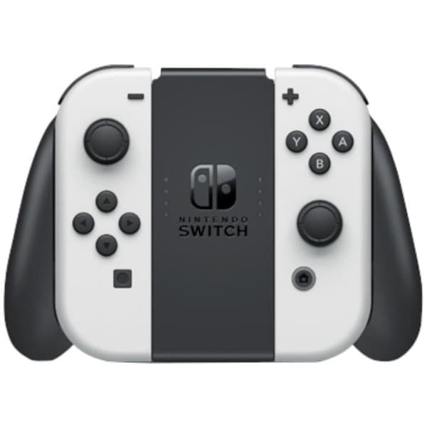 Nintendo Switch-konsol - OLED-modell • Vit vit svart
