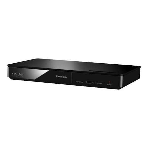 Panasonic DMP-BDT180EG - 3D Blu-ray diskafspiller - Øverste niveau - Ethernet