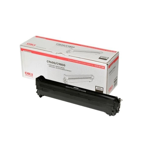 OKI trommesæt 42918108 - Kompatibel C9600/C9650/C9800/C9850 - Standardkapacitet 30.000 sider - Sort