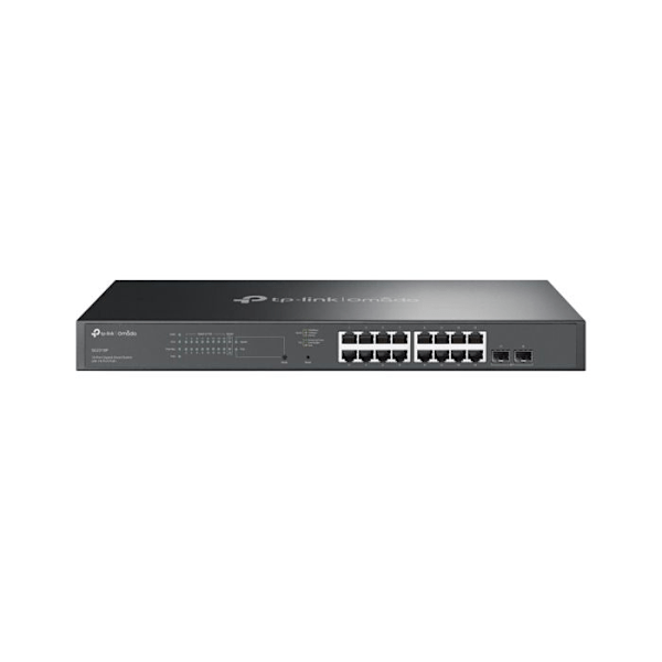 TP-Link TL-SG2218P. Switchboard: L2/L2+. Type af Ethernet-port RJ-45 for grundlæggende switch: Gigabit Ethernet Sort