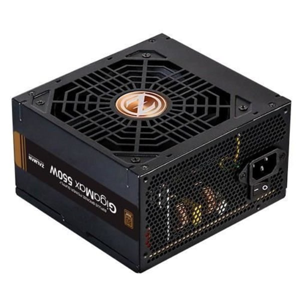 ZALMAN GigaMax 550W (80Plus Bronze) - Ikke-modulær pc-strømforsyning Sort