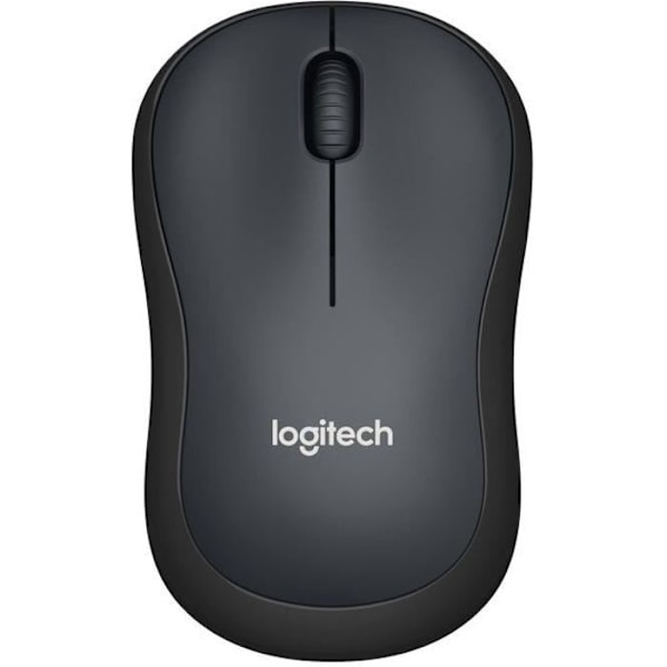 Mus - Trådløs - Logitech - M220 Silent - Silent - Sort Svart