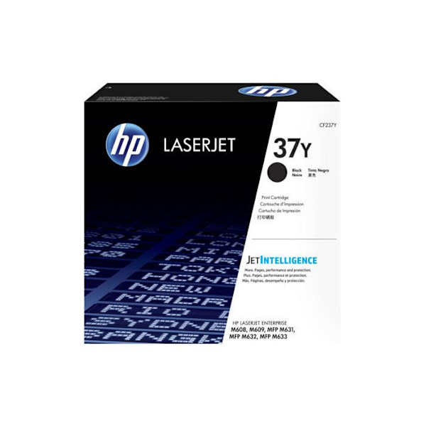 HP 37Y - CF237Y tonerpatron - Original - LaserJet - Ekstremt høj ydelse - Sort