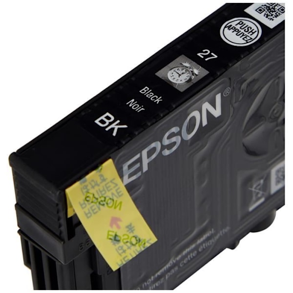 EPSON T2701 sort blækpatron - vækkeur (C13T27014012)